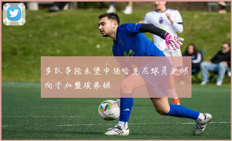多队争抢米堡中场哈克尼球员更倾向于加盟埃弗顿